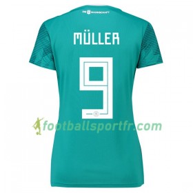 Tenue Allemagne Müller 9 Féminine Exterieur Coupe du monde 2018 Maillot de Foot
